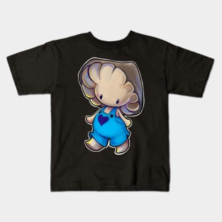 Blue mushroom Kids T-Shirt